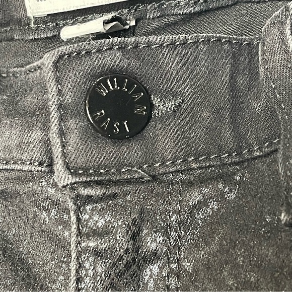 William Rast Black Snake Print Ankle Jeans Size 30 - Picture 9 of 10